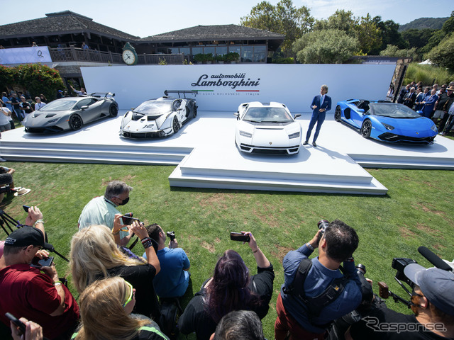 ランボルギーニ・カウンタック新型、ザ・クエイル・モータースポーツ・ギャザリング2021で発表