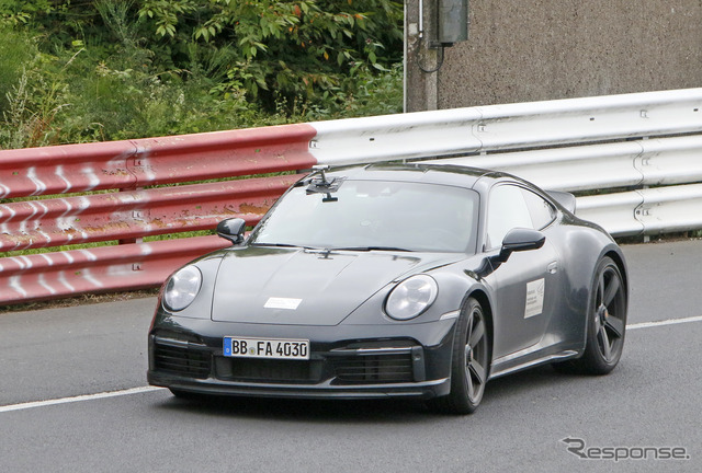 ポルシェ 911 スポーツクラシック新型プロトタイプ(スクープ写真)