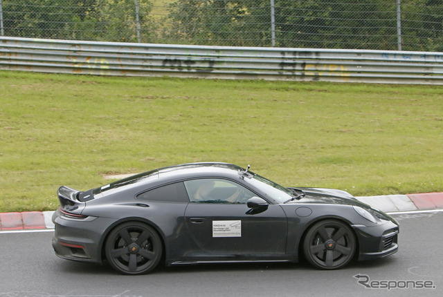 ポルシェ 911 スポーツクラシック新型プロトタイプ(スクープ写真)