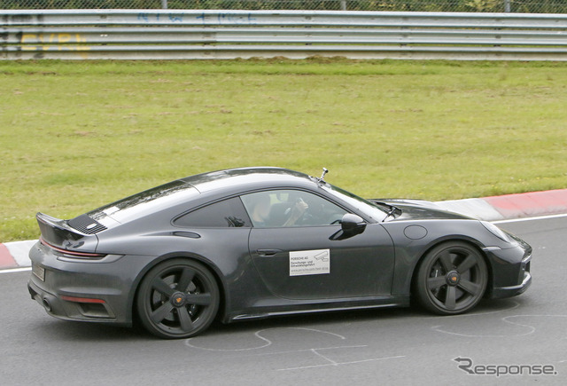ポルシェ 911 スポーツクラシック新型プロトタイプ(スクープ写真)