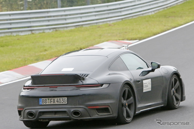 ポルシェ 911 スポーツクラシック新型プロトタイプ(スクープ写真)
