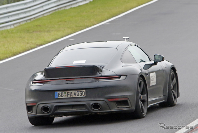 ポルシェ 911 スポーツクラシック新型プロトタイプ(スクープ写真)