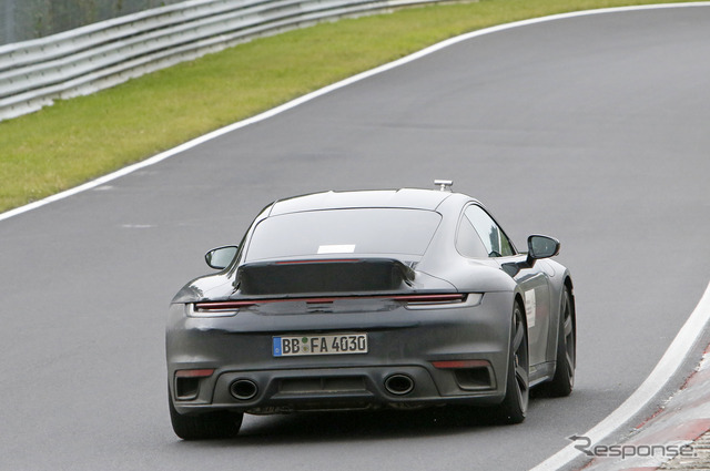 ポルシェ 911 スポーツクラシック新型プロトタイプ(スクープ写真)