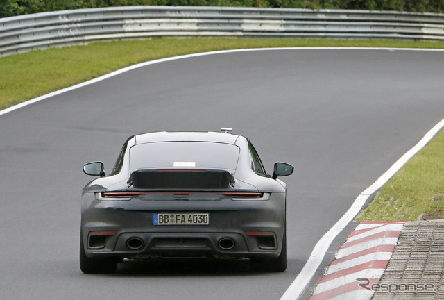 ポルシェ 911 スポーツクラシック新型プロトタイプ(スクープ写真)
