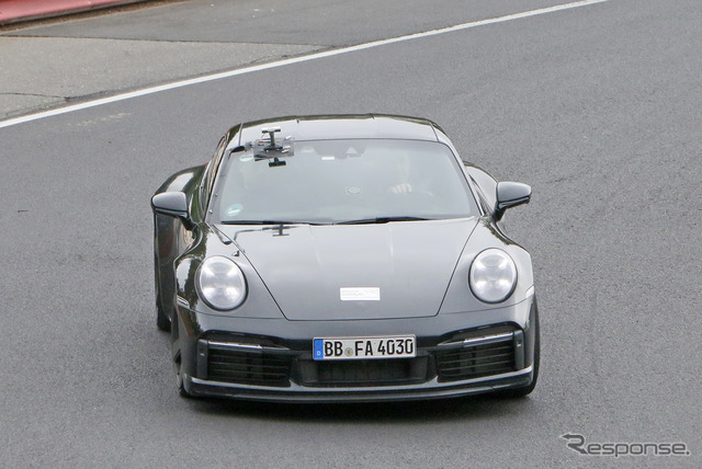ポルシェ 911 スポーツクラシック新型プロトタイプ(スクープ写真)