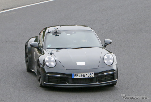 ポルシェ 911 スポーツクラシック新型プロトタイプ(スクープ写真)