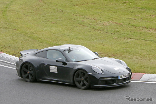 ポルシェ 911 スポーツクラシック新型プロトタイプ(スクープ写真)