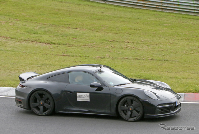 ポルシェ 911 スポーツクラシック新型プロトタイプ(スクープ写真)