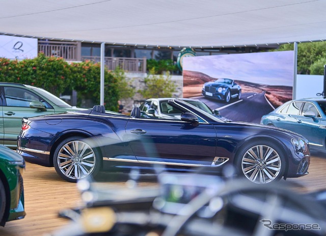 ベントレー・コンチネンタル GT スピード・コンバーチブル 新型(モントレー・カーウィーク2021)