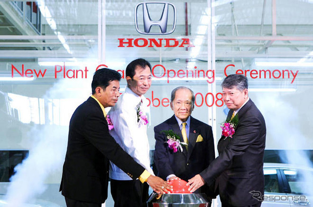 ホンダ、タイ第2工場が稼動開始　生産能力が倍増