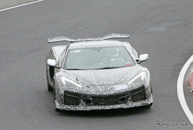 シボレー コルベット Z06 新型プロトタイプ(スクープ写真)