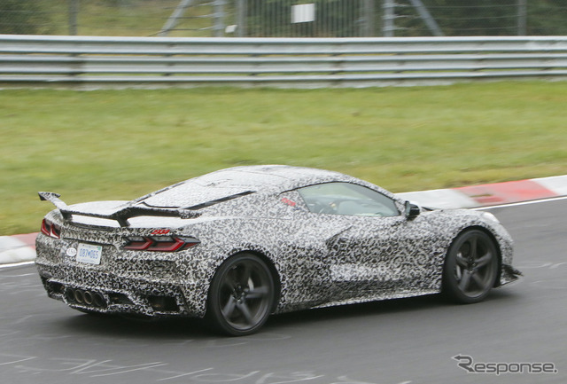 シボレー コルベット Z06 新型プロトタイプ(スクープ写真)