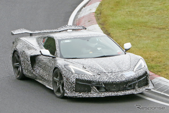 シボレー コルベット Z06 新型プロトタイプ(スクープ写真)