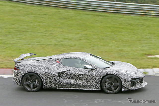 シボレー コルベット Z06 新型プロトタイプ(スクープ写真)