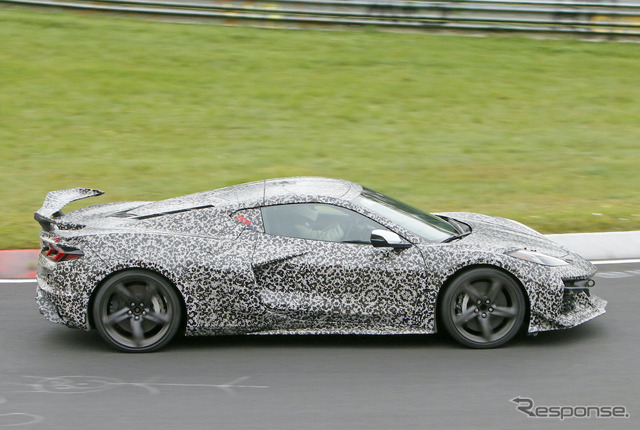 シボレー コルベット Z06 新型プロトタイプ(スクープ写真)