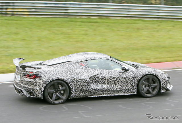 シボレー コルベット Z06 新型プロトタイプ(スクープ写真)