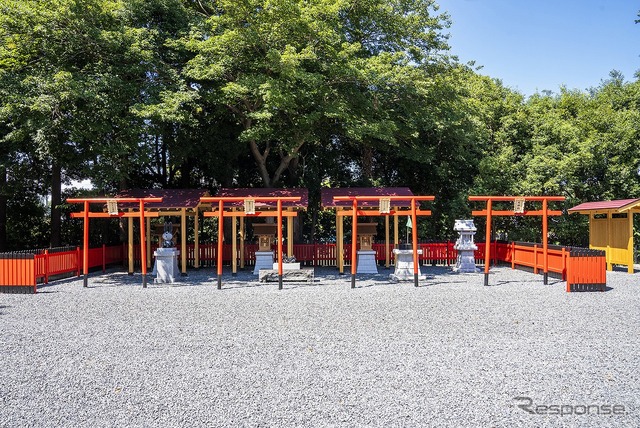 柏の杜神社の全景