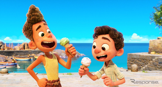 『あの夏のルカ』デジタル配信中/9月1日(水)MovieNEX発売 (c) 2021 Disney/Pixar 発売/ウォルト・ディズニー・ジャパン