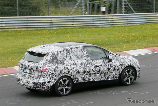 BMW 2シリーズ アクティブツアラー 次期型プロトタイプ(スクープ写真)