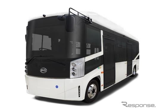 路線バスに導入するBYDの電気バス