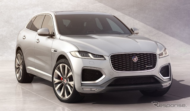 ジャガー F-PACE の2022年型の「R-ダイナミックブラック」