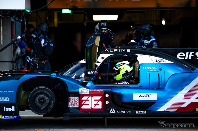 #36 アルピーヌ(予選3位)