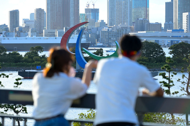 パラリンピック開催を控える東京(8月22日)