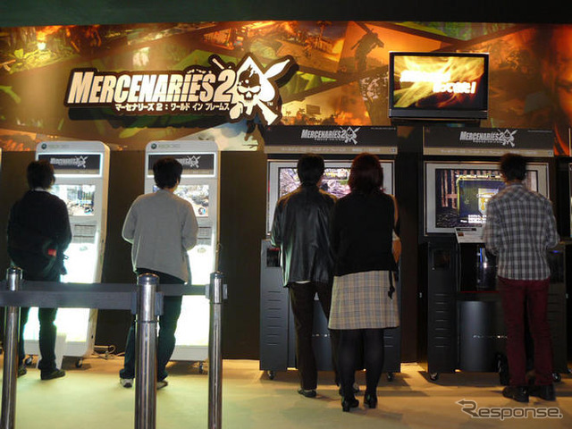 【東京ゲームショウ08】戦車、戦闘機、戦闘ヘリ…乗り物系も多数