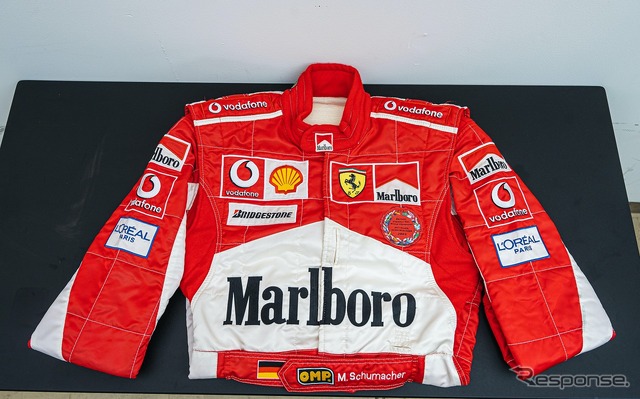 ミハエル・シューマッハ着用 2005 F1 ハンガリーGP レーシングスーツ