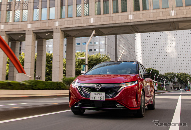 日産NOTE AURA(オーラ)を女子編集者と中谷明彦がロングドライブで徹底検証