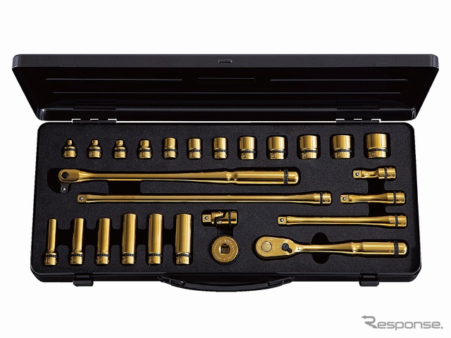 nepros 9.5sq.ソケットレンチセット iPゴールド[26点]