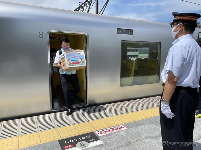 西武秩父駅到着