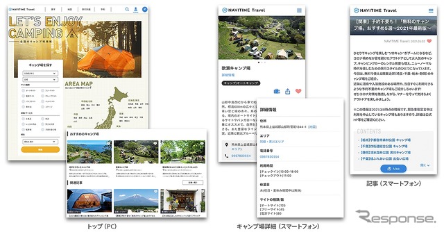 キャンプ特集2021
