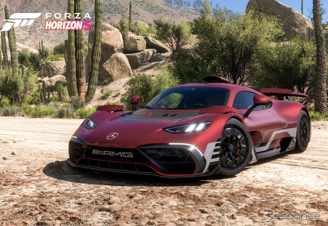 マイクロソフト「Forza Horizon 5」に収録されるメルセデスAMG プロジェクトワン