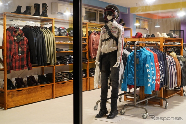 女性のためのモーターアパレル専門店「Motorimoda Donna」