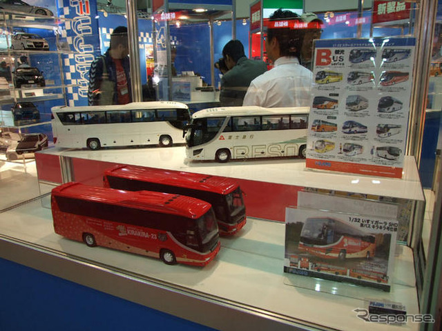 全日本模型ホビーショー08…バスや鉄道のプラモブーム到来か