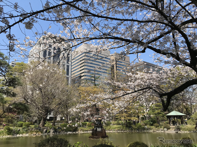 春の日比谷公園