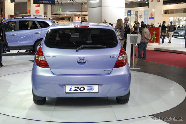 【パリモーターショー08】写真蔵…ヒュンダイ i20 Blue