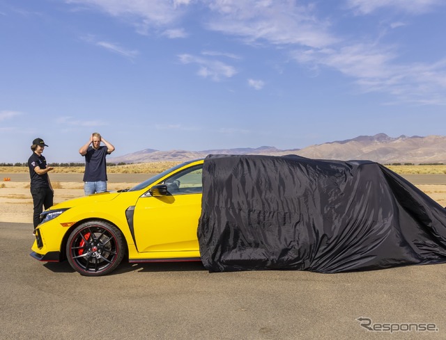 ホンダ・シビック・タイプR 改良新型のリミテッドエディションの米国向け第一号車