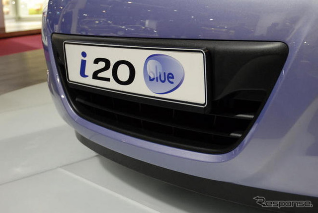 【パリモーターショー08】写真蔵…ヒュンダイ i20 Blue
