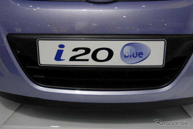 【パリモーターショー08】写真蔵…ヒュンダイ i20 Blue