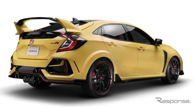 ホンダ・シビック・タイプR 改良新型のリミテッドエディション(北米仕様)