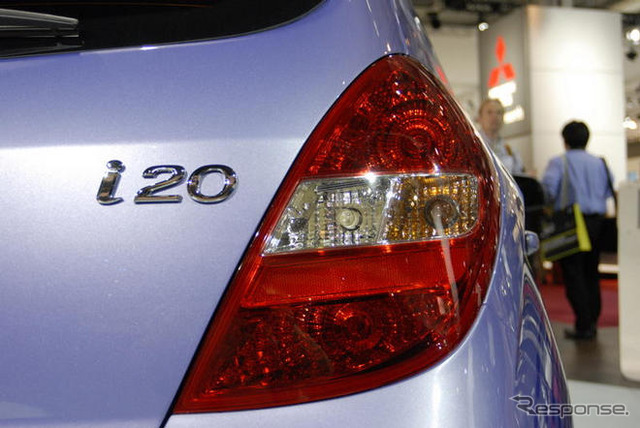 【パリモーターショー08】写真蔵…ヒュンダイ i20 Blue