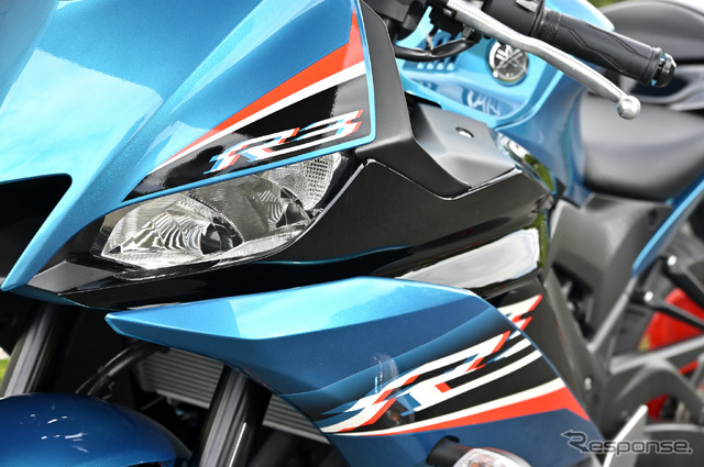 ヤマハ YZF-R3 シアン