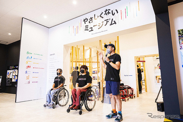 トップパラアスリートの超人的プレーを体感できる「やさしくないミュージアム」