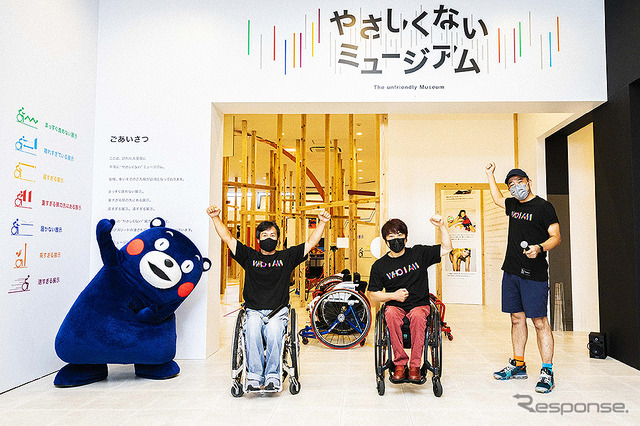 トップパラアスリートの超人的プレーを体感できる「やさしくないミュージアム」