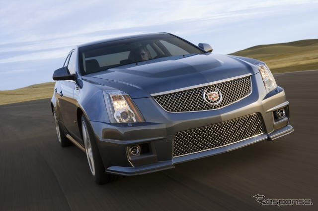 キャデラック CTS-V 09年モデル発表