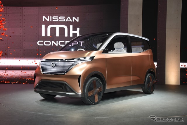 日産の軽EVコンセプト、IMk（東京モーターショー2019）