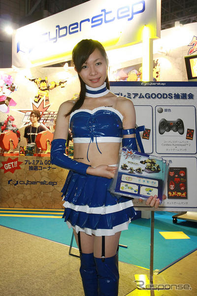 【東京ゲームショウ08】コンパニオン写真蔵…どどおんっ