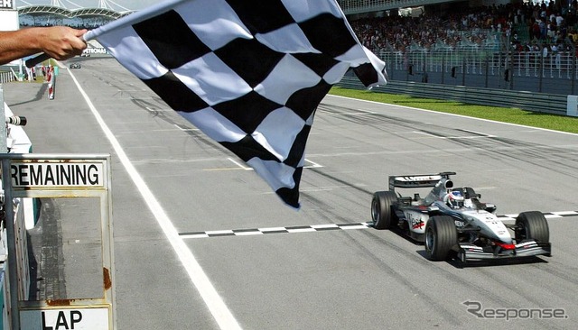 2003年マレーシアGPでF1初優勝。
